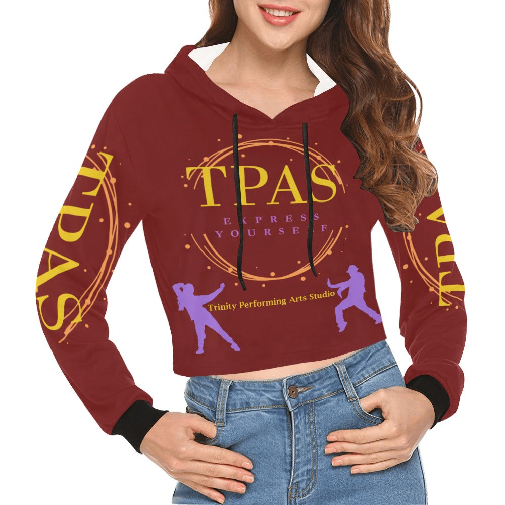 TPAS Crop Top Hoodie