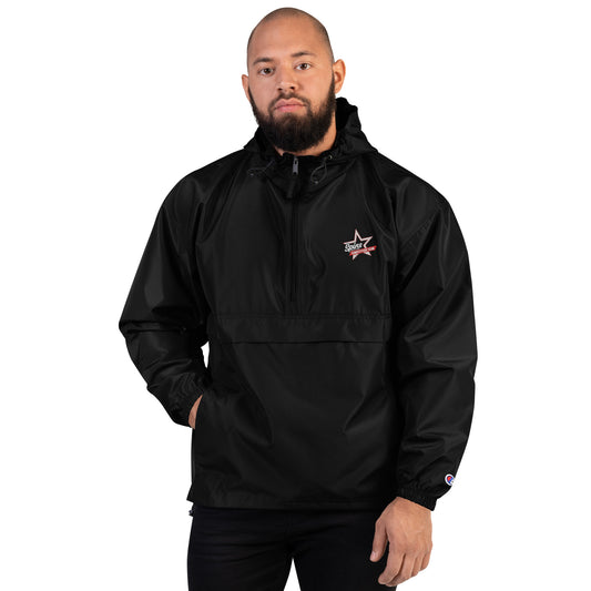 Spins Embroidered Champion Packable Jacket