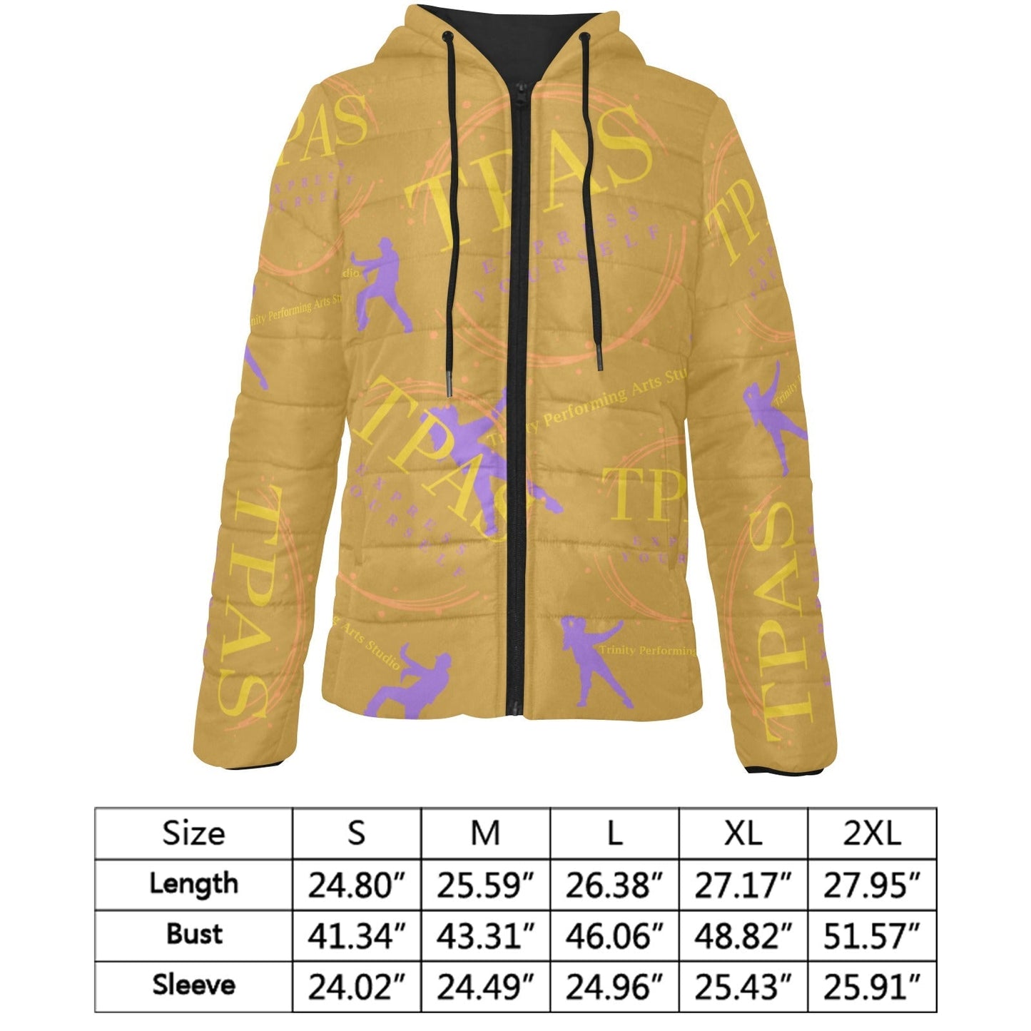 TPAS Padded Hooded Jacket