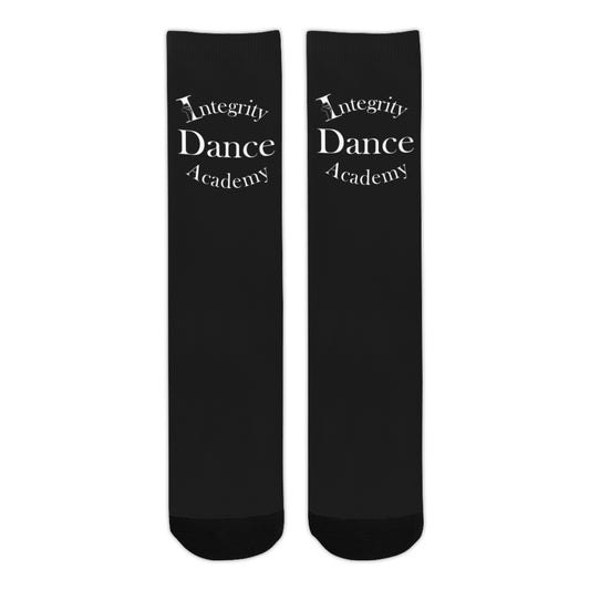 Integrity Dance Academy Mens Socks Sublimated Crew Socks(Made in USA)