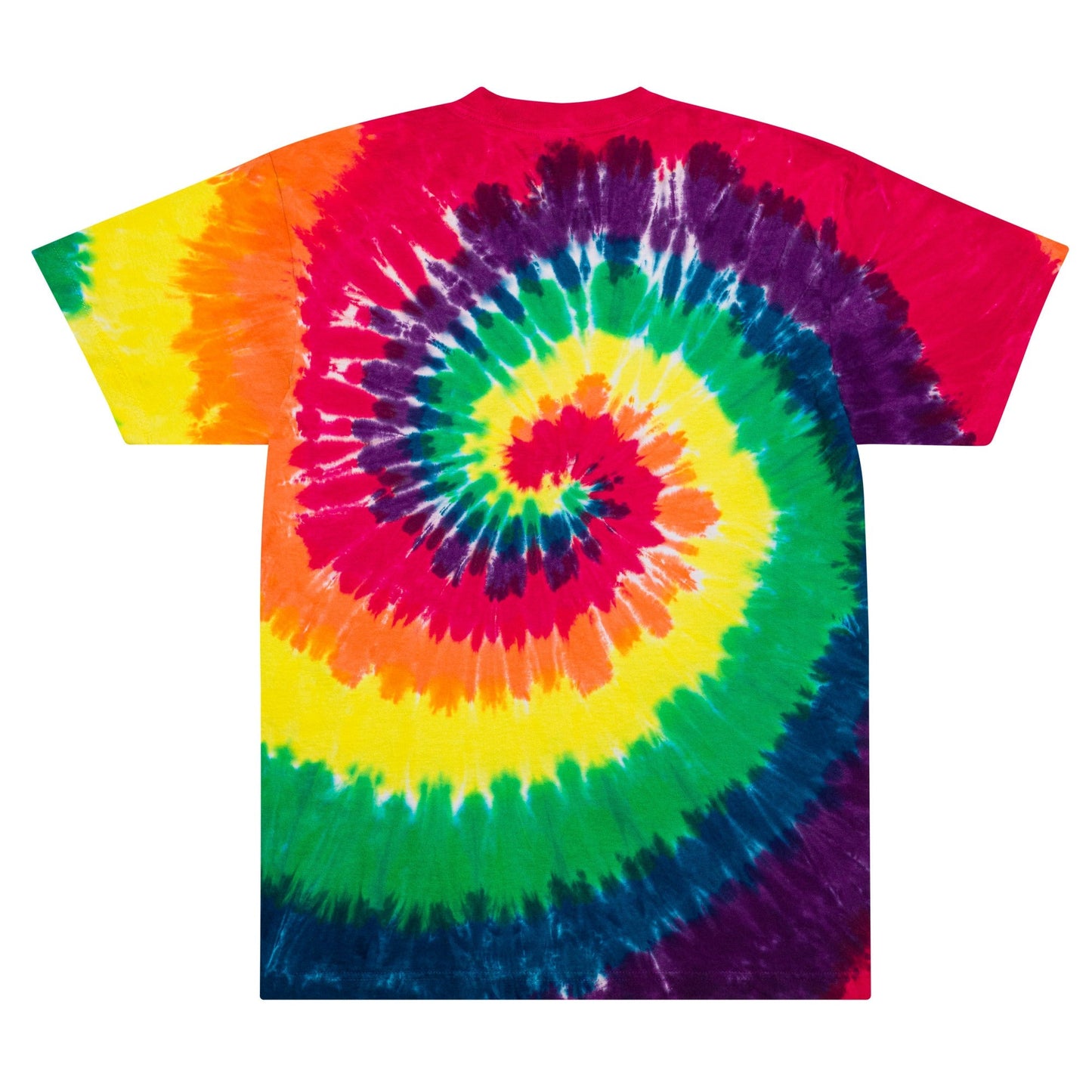 CCDC embroidered Oversized tie-dye t-shirt