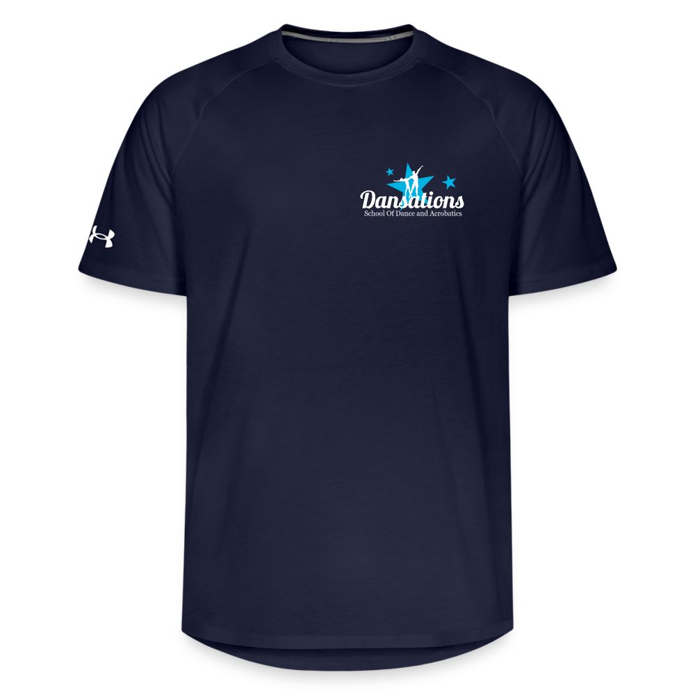 Dansations Under Armour Unisex Athletics T-Shirt - navy