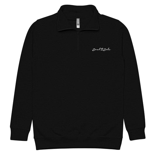 S2S embroidered fleece pullover