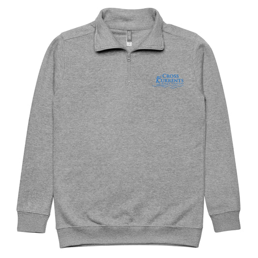 CCDC Embroidered fleece pullover