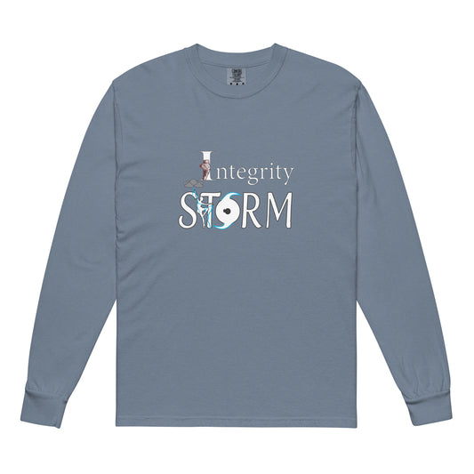 IDA Storm Garment-dyed heavyweight long-sleeve shirt