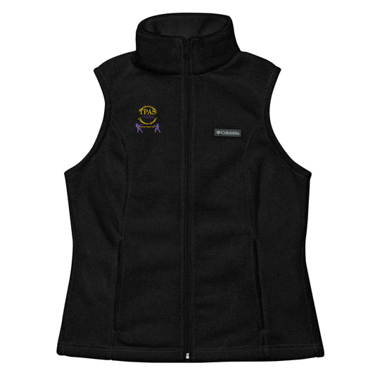 TPAS Embroidered Columbia fleece vest