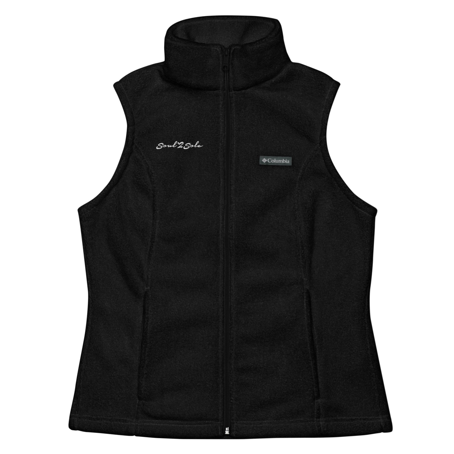 S2S embroidered Columbia fleece vest