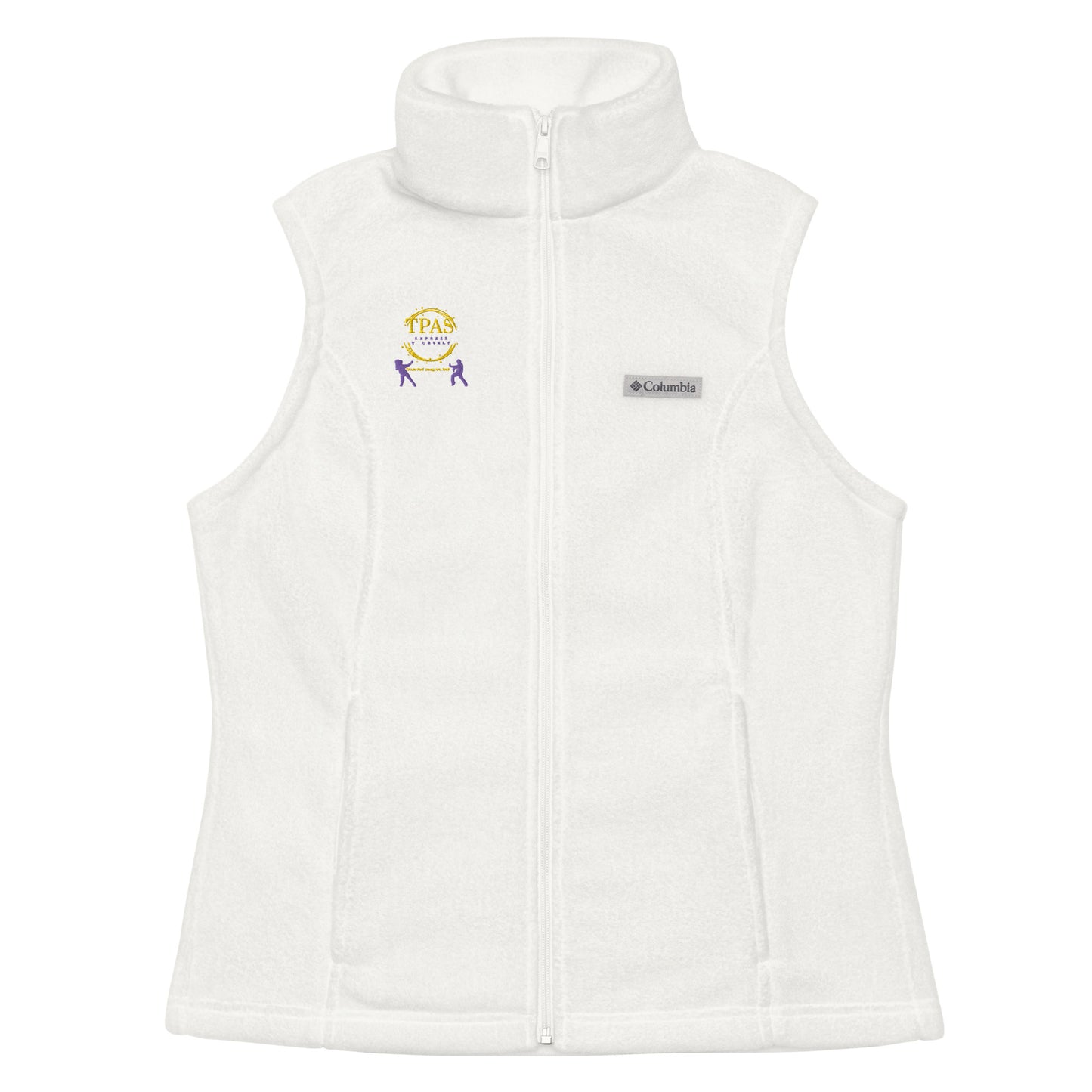 TPAS Embroidered Columbia fleece vest