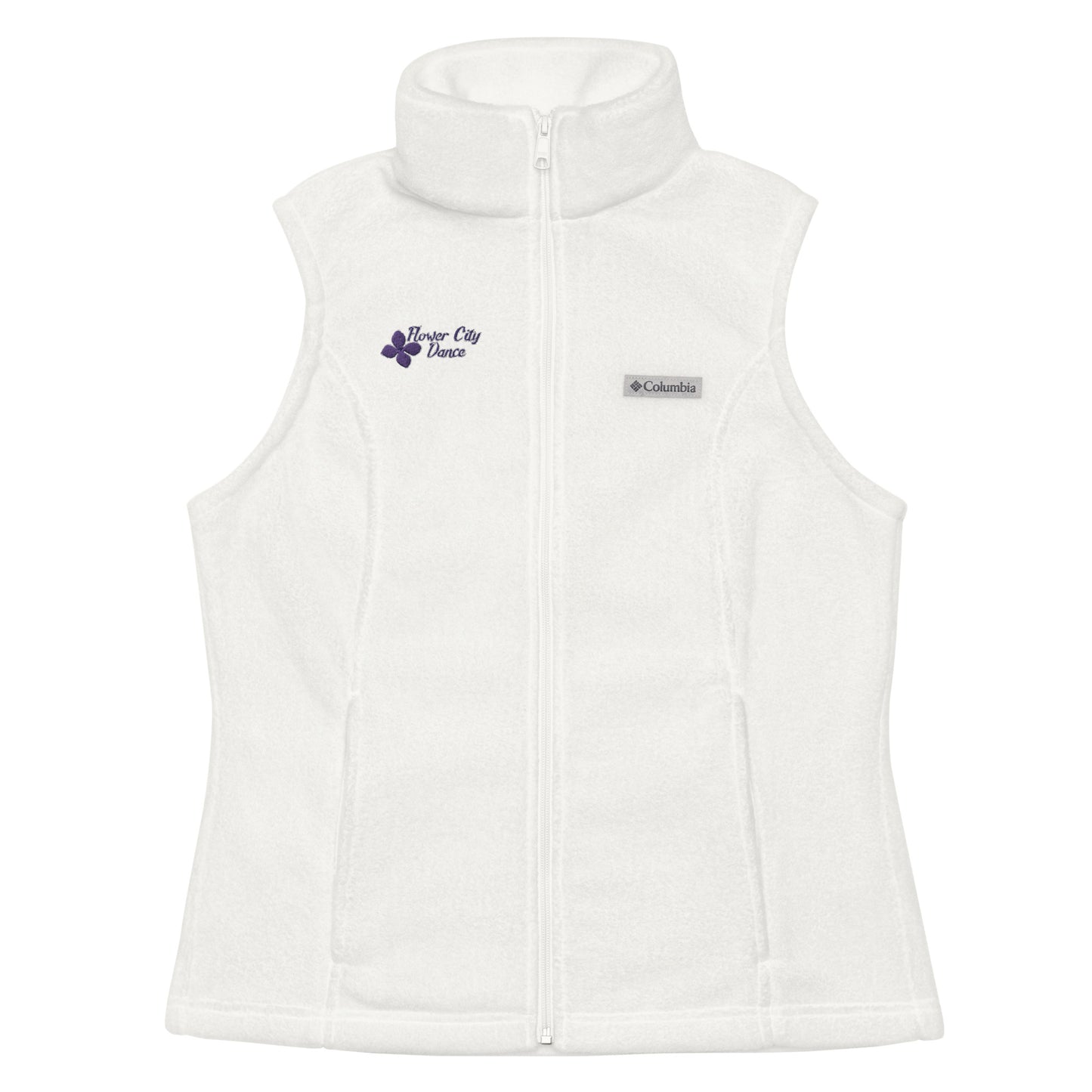 FCD Embroidered Columbia fleece vest